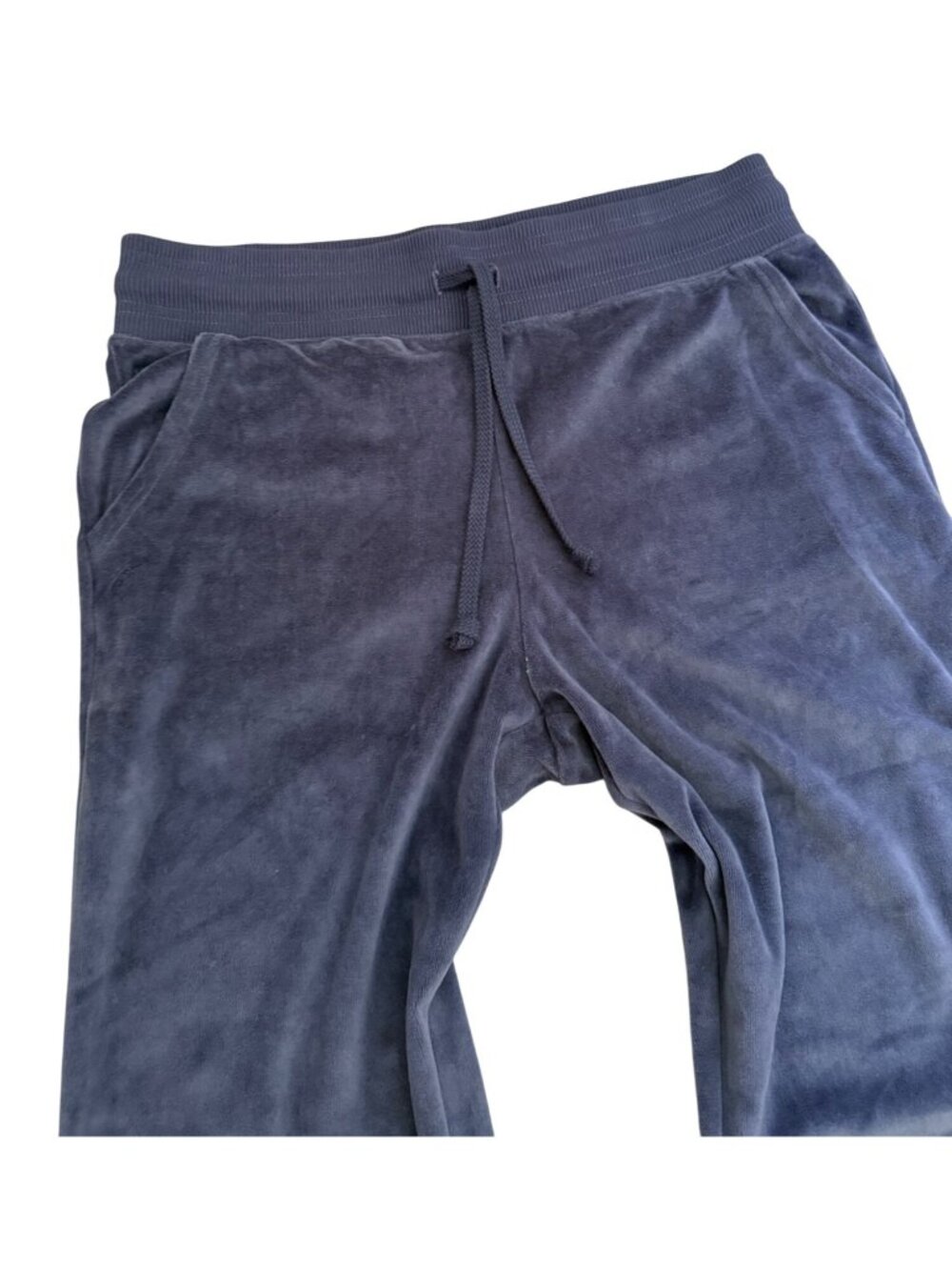 Aerie Womens Navy Velour Flared Lounge Pants Large - Picture 11 of 16
